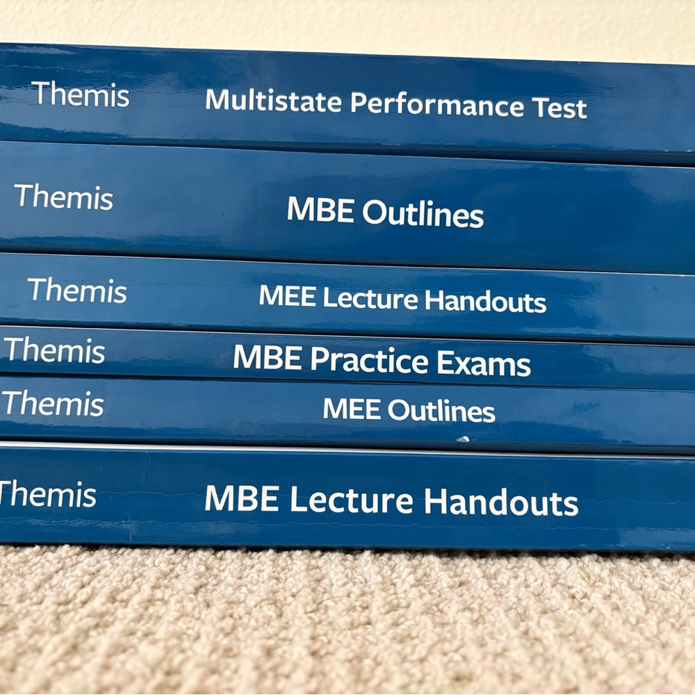 Themis Bar Review Books